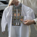 Вишиванка дитяча для хлопчика Тризуб