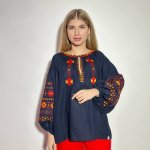 Вишиванка синя Даніела