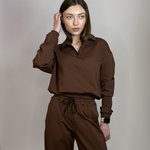 Костюм жіночий спортивний шоколадний Alex Mayer