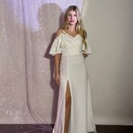 White festive dress