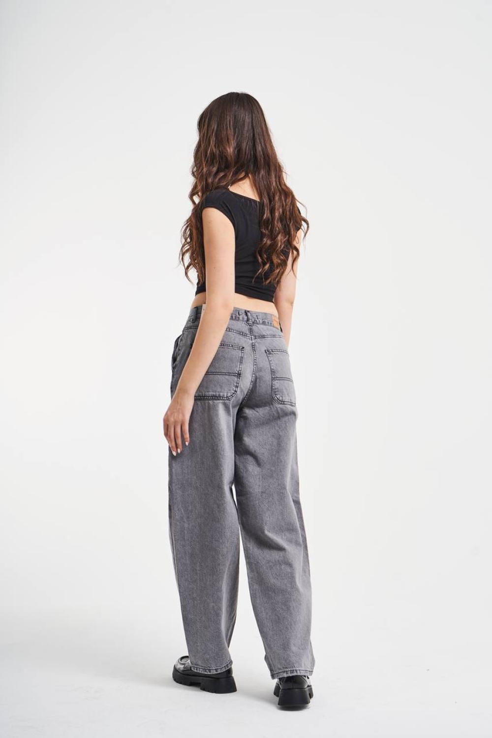 Grey denim Skater