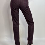 Pants classic burgundy houndstooth Petro Soroka