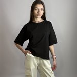 Футболка чорна Azuri 6420