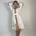 Сукня біла з синіми квітами Hardy