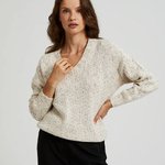 A classic women's sweater