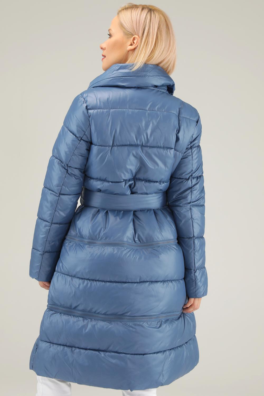 Women's jacket-transformer blue with length adjustment 76-9860 UNISONO