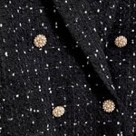 Black tweed jacket Z-MR-4212-L-realiz