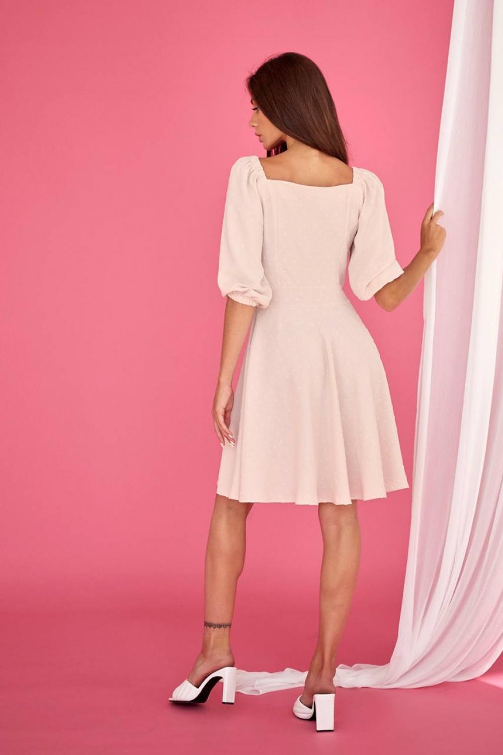 Beige dress Artmon 1333.1