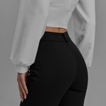 Trousers classic with slits 498 ROY