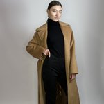 Пальто халат з ворсової тканини Fini Line