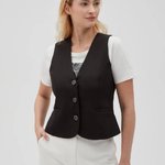 Classic black vest