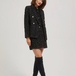 Black tweed jacket Z-MR-4212-L-realiz