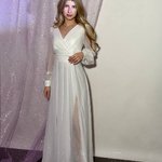 White festive dress