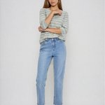 Blue mom jeans L-JE-4905-L-Realiz