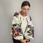 Сорочка жіноча вишита з льону Анастасія Galychanka