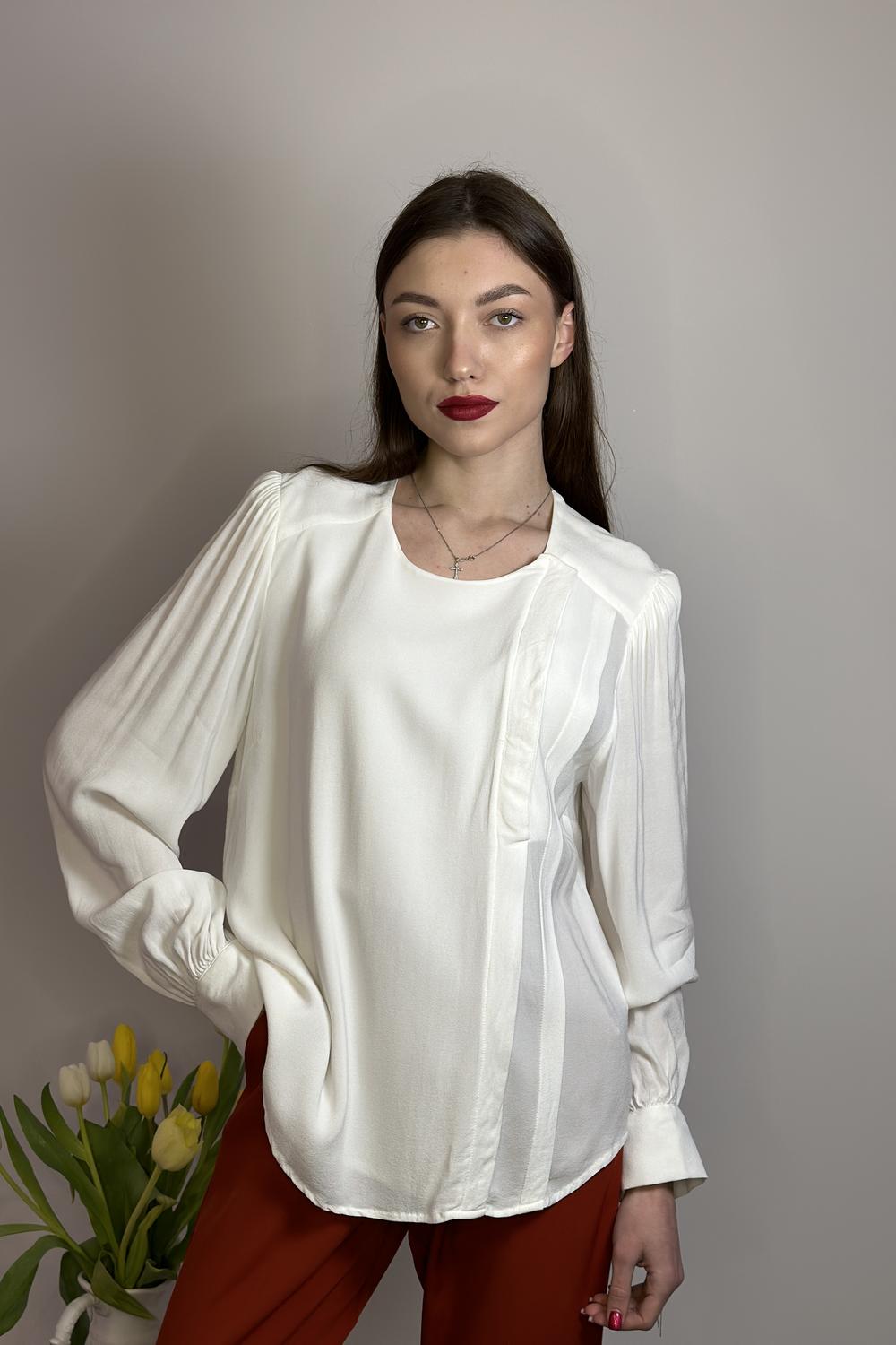 Блуза з планкою шифонова Yuka Paris