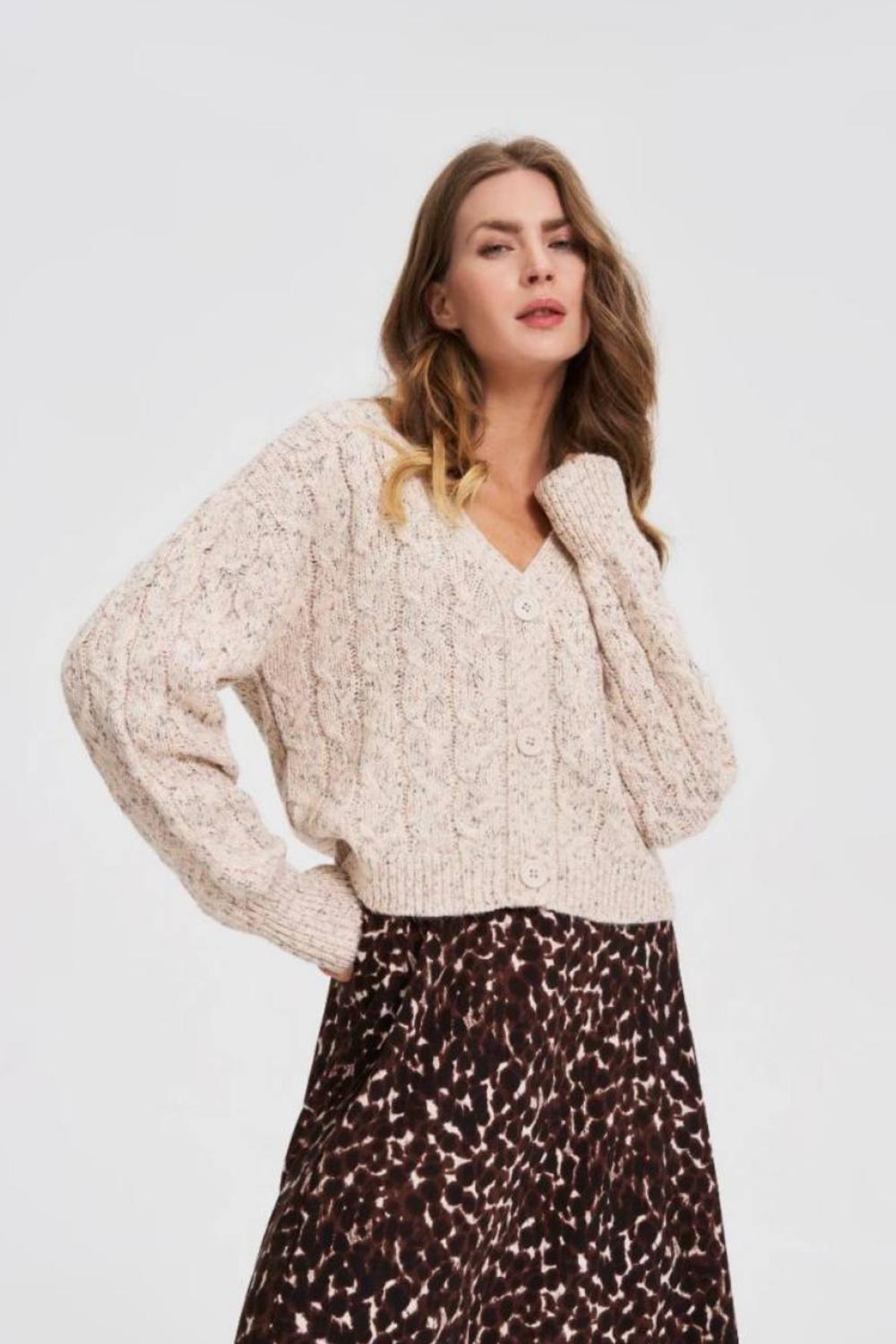 Beige cardigan