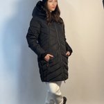 Куртка жіноча чорна Moodo Z-KU-3918