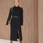 Сукня чорна трикотажна 2446 Bellise