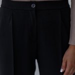 Pants classic women's black  05 ROY