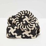 Belt black and white made of eco-leather MOODO L-PA-4002