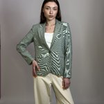Класичний жакет зеленого кольору Yuka Paris