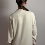 Блуза шифонова в кольорі шампань 6403 AZURI