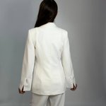 Women's white trouser suit HARDY