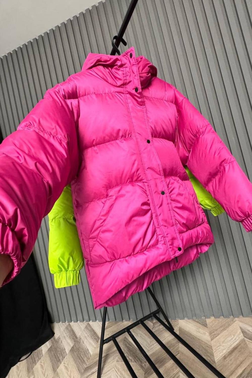 Premium quality winter pink jacket