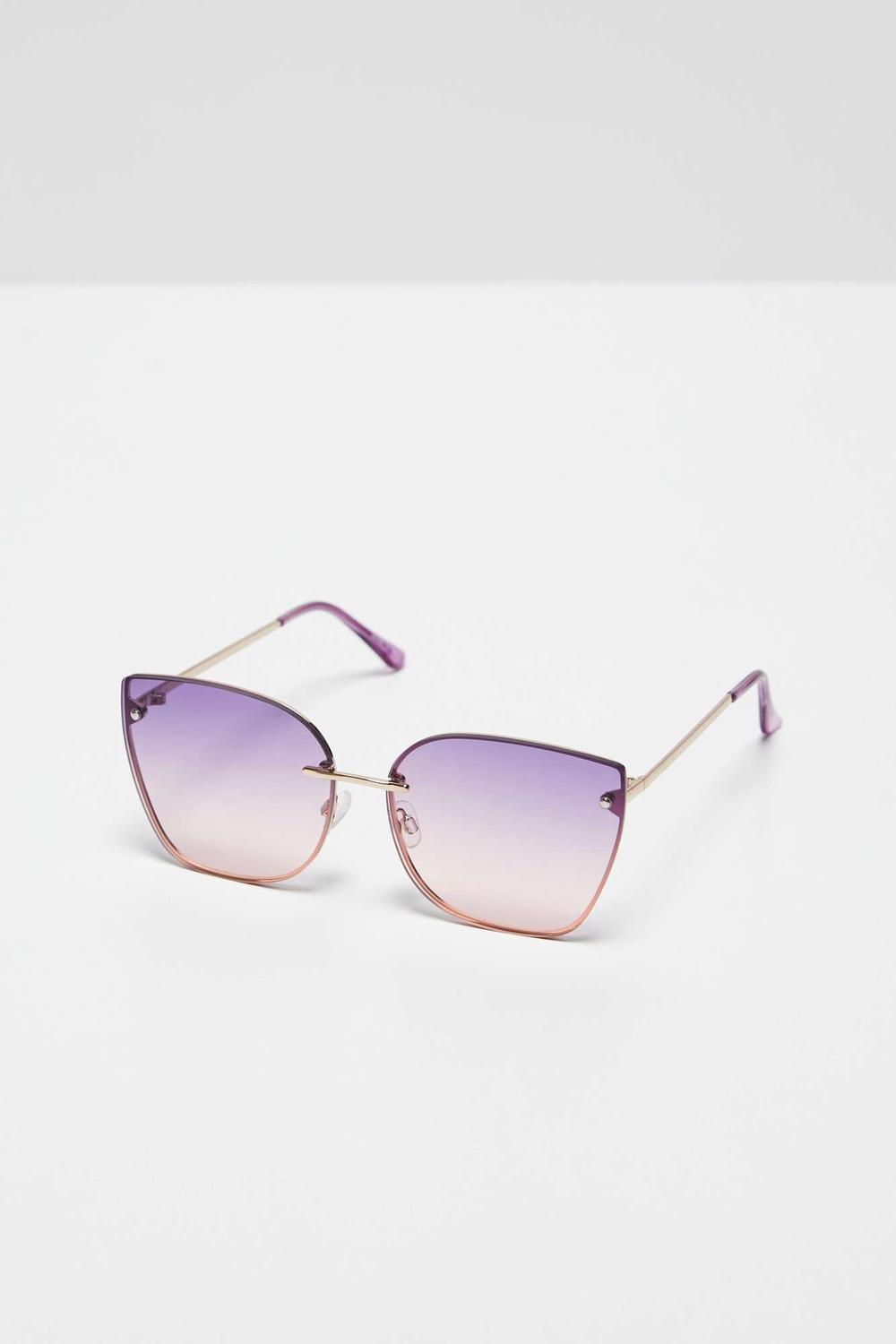 Pink rimless glasses L-OK-3703