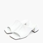 Sandals white leather MAXA