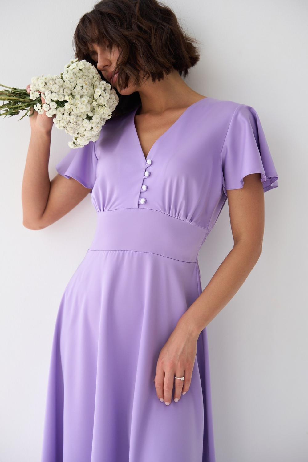 Lavender dress Stolyarchuk 852