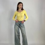 Women's vintage palazzo jeans