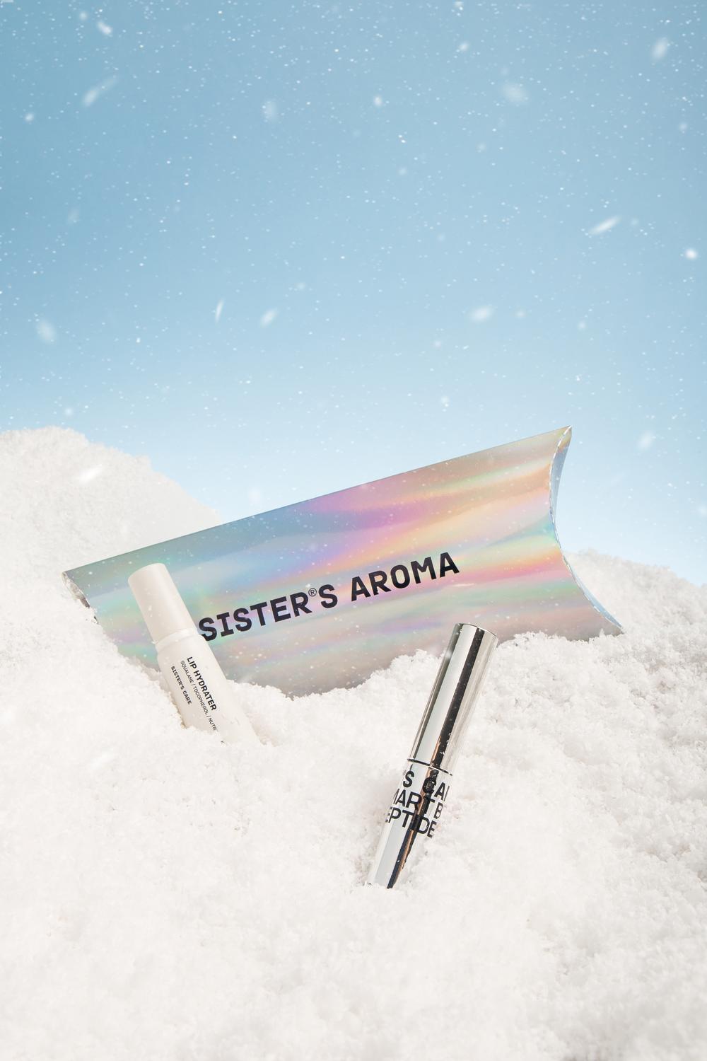 Подарунок на Новий рік/ Косметичний набір Sister's Aroma НАБІР Shiny Makeup