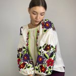 Сорочка жіноча вишита з льону Анастасія Galychanka