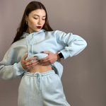 Suit women's warm on fleece blue JK3005 DIAS