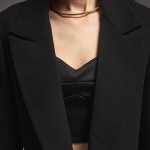 Stylish dill jacket with lining