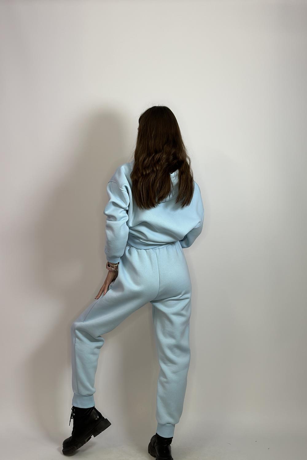 Suit women's warm on fleece blue JK3005 DIAS
