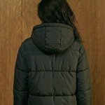 Women's black demi-season jacket 8018-black-KR-realiz