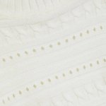 Women's white sweater