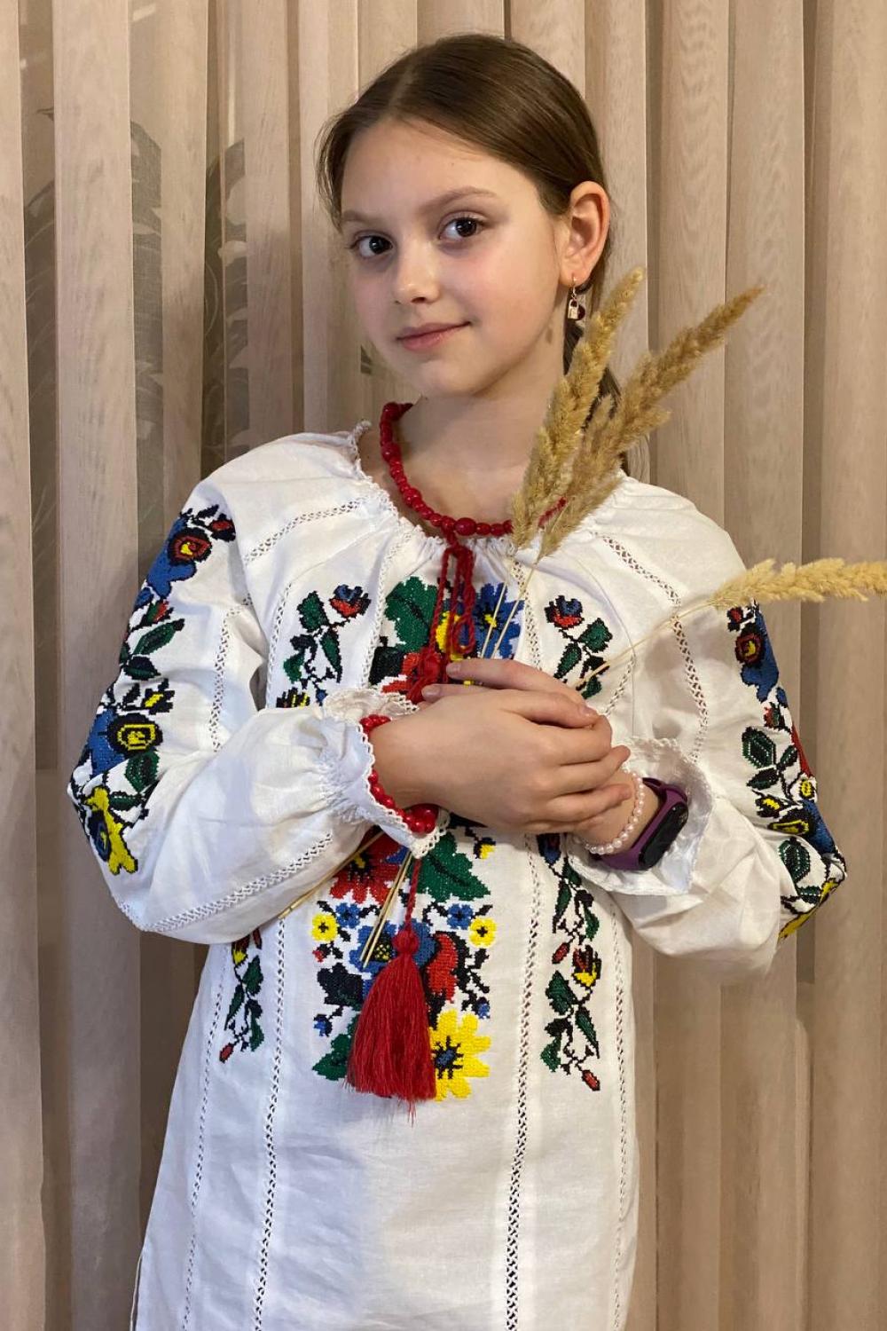 Вишиванка дитяча Мальвочка Merezhka