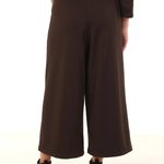 Wide-leg skirt trousers