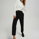 Pants women's classic black Z-SP-3927 MOODO