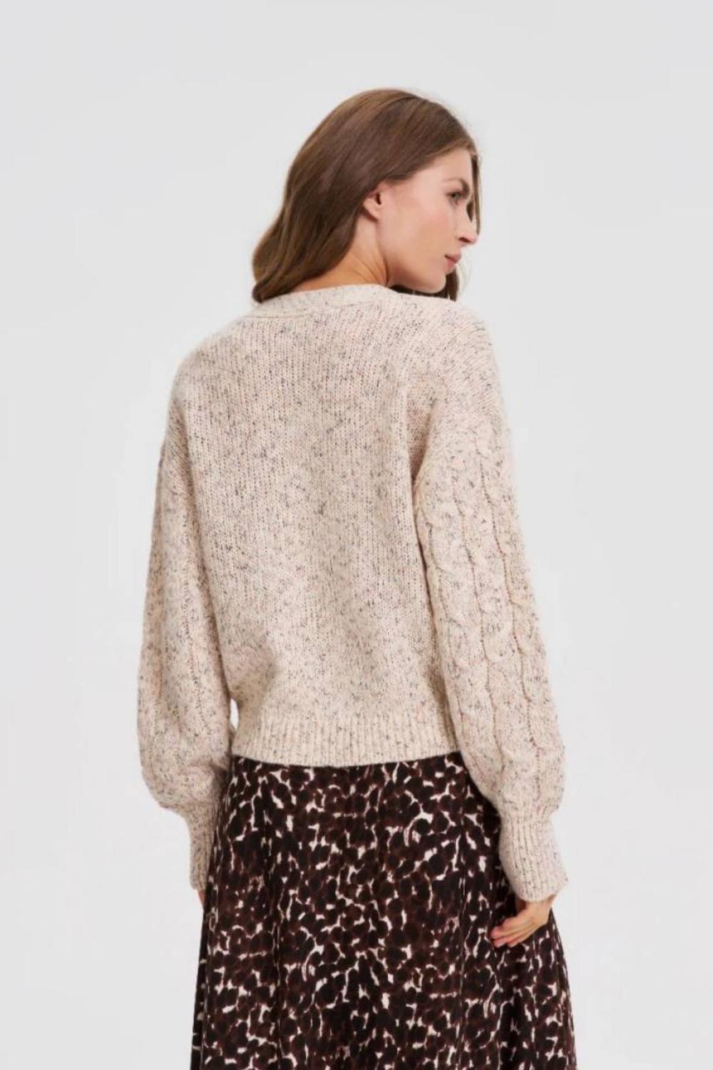 Beige cardigan