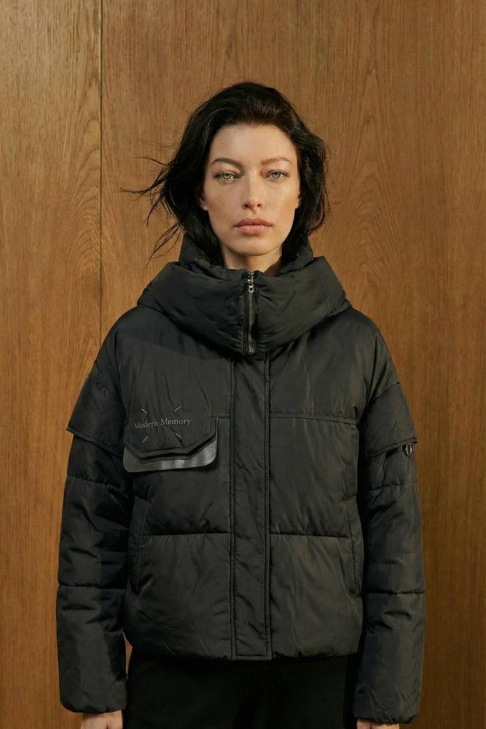 Куртка-жилетка чорна демісезон 8606-black-KR-realiz