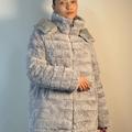 Two-sided women's silver jacket 2107-2 UNISONO