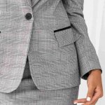 Suit women's classic check VERONIKA
