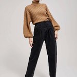 Mom jeans black