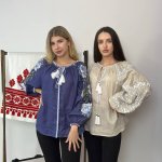 Вишита сорочка жіноча з льону Спогади EMBROIDERED GEM
