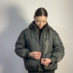 Puffer jacket Kelrebek women's warm graphite
